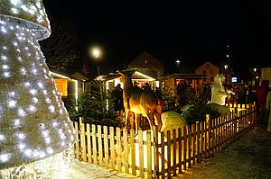 Valdahon. Le village de Noël plus vrai que nature de Daniel Bassou